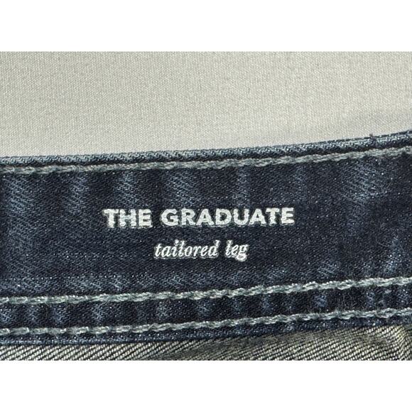 AG Adriano Goldschmied Men's The Graduate Tailored Jeans - Size 38x32 (39x26.5) - Picture 5 of 6